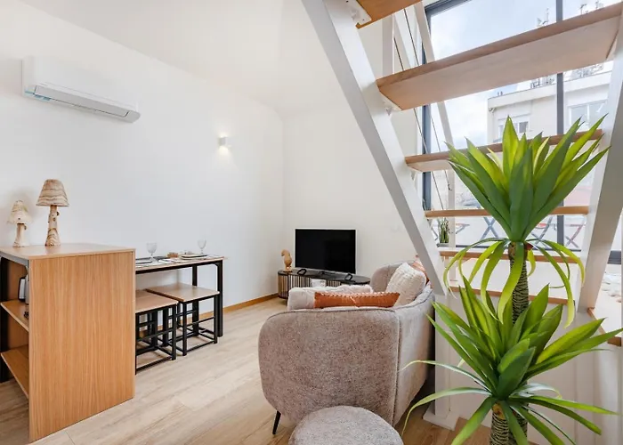 Saldanha Boho Duplex Lägenhet Oporto