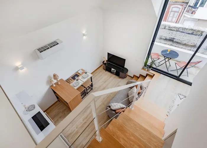Saldanha Boho Duplex Lägenhet Oporto